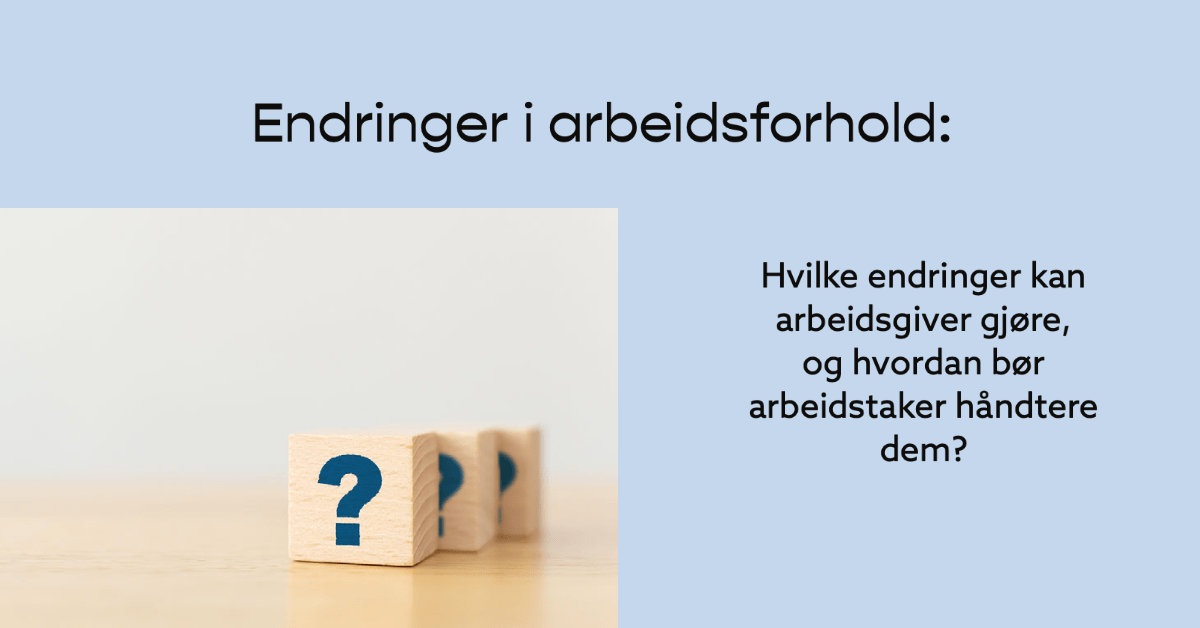 Endringer I Arbeidsforhold - Bibliotekarforbundet