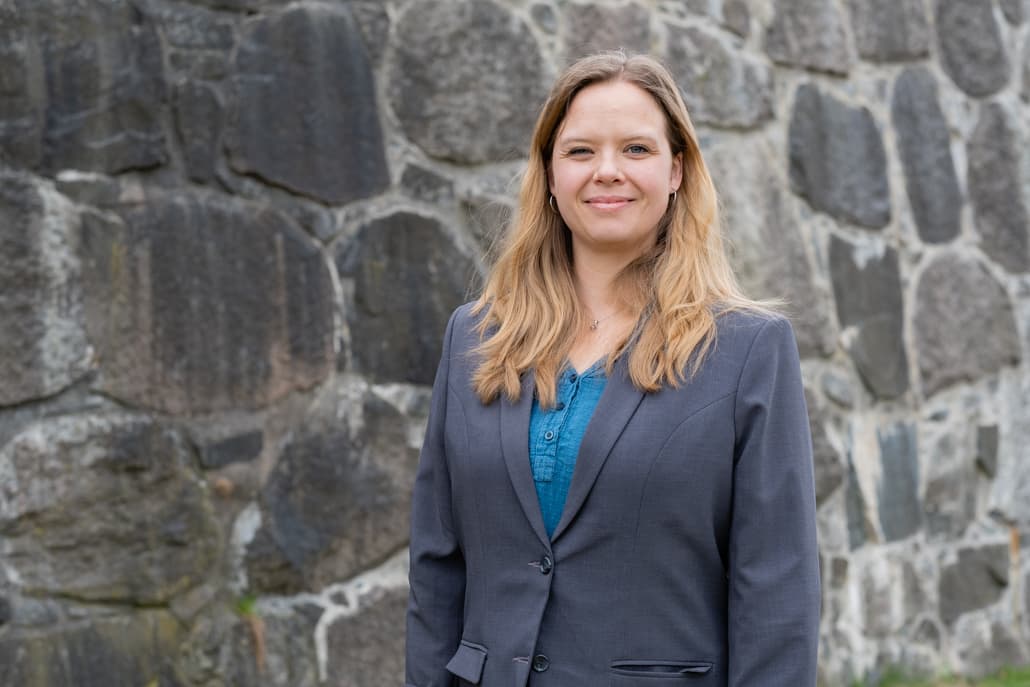 Forbundsleder Veronicha Angell Bergli. Foto.